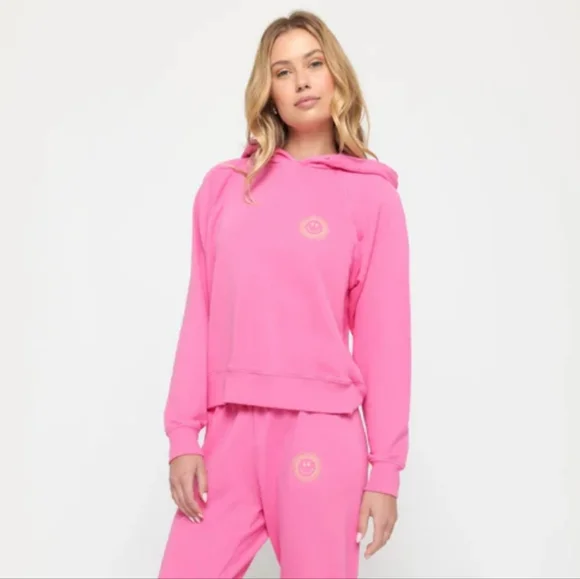 Spiritual Gangster Sun Smiley Harper Hoodie Size L - Picture 1 of 11